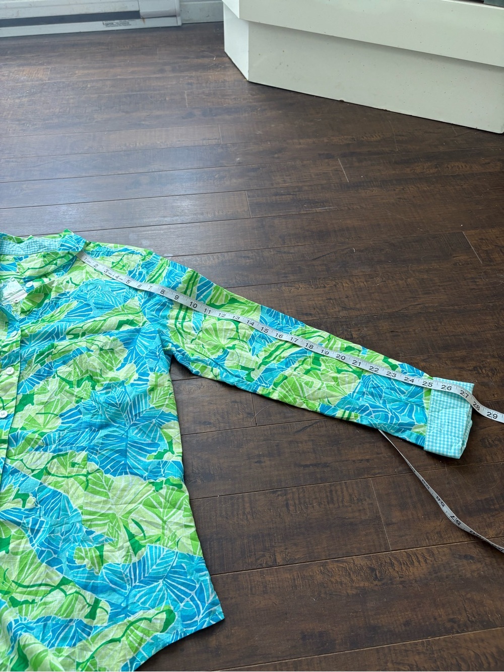 Lily Pulitzer Corton long sleeve button up - Picture 4 of 10